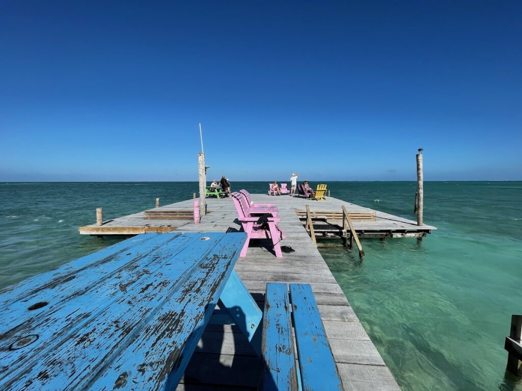 Sip N' Dip beach bar Caye Caulker, Belize