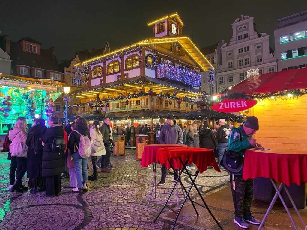 Wroclaw Christmas Market game square